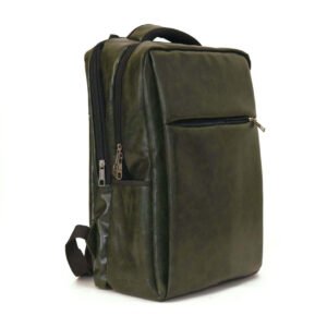 LAPTOP BAG PACK GREEN - LEFTOVER
